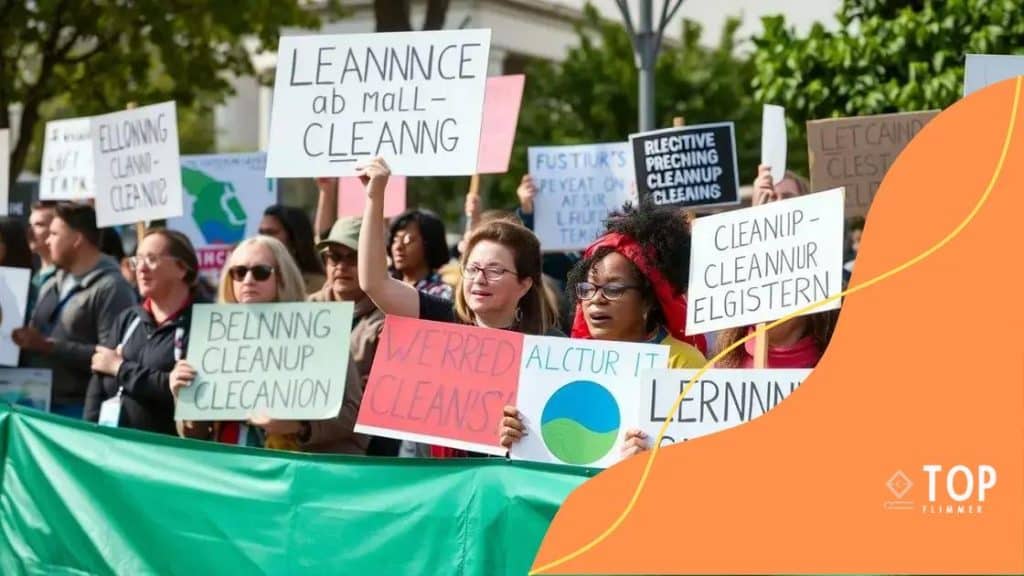 Environmental cleanup legislation protests gather momentum