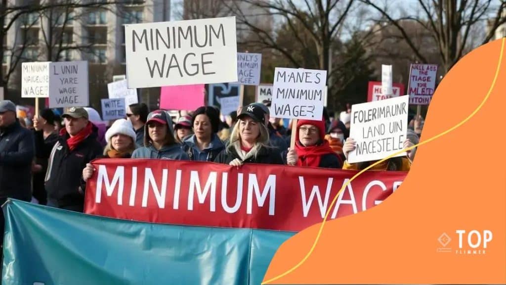 National minimum wage hike protests ignite public debate