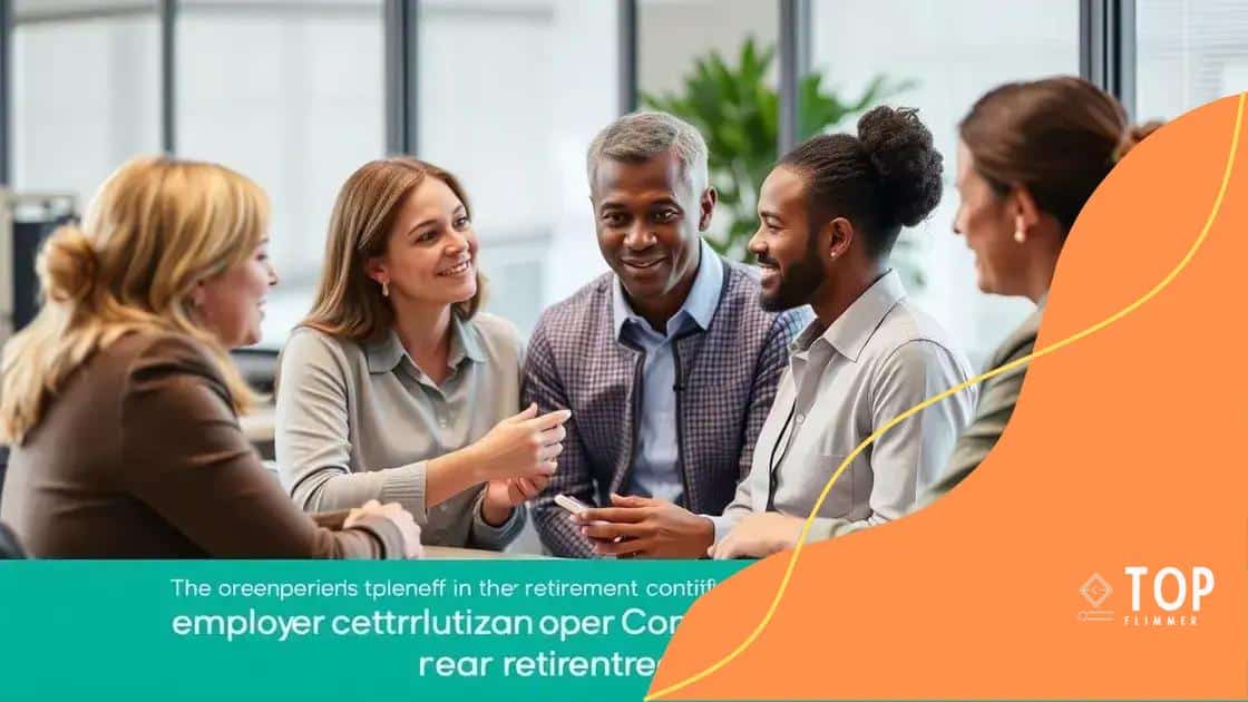 The role of employer contributions