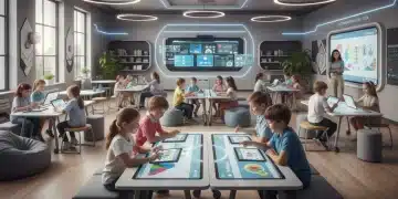 Children engaged in modern K-12 classroom activities 2026